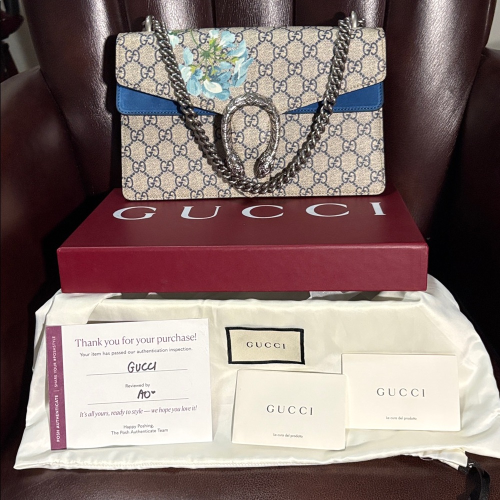 Gucci in Bloom Blue Dionysus NWOT *LIMITED EDITION* 🔥🔥🔥🔥SO CLEAN - with COA